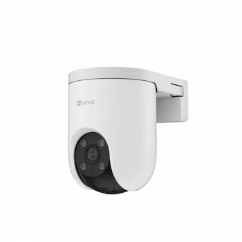 IP drošības kamera EZVIZ H8c Pro 4K kupola — 8MP 3840×2160, Wi‑Fi, PoE/12V DC, MicroSD līdz 512 GB, āra griestu stiprinājums, WDR, PTZ, IR nakts redzamība