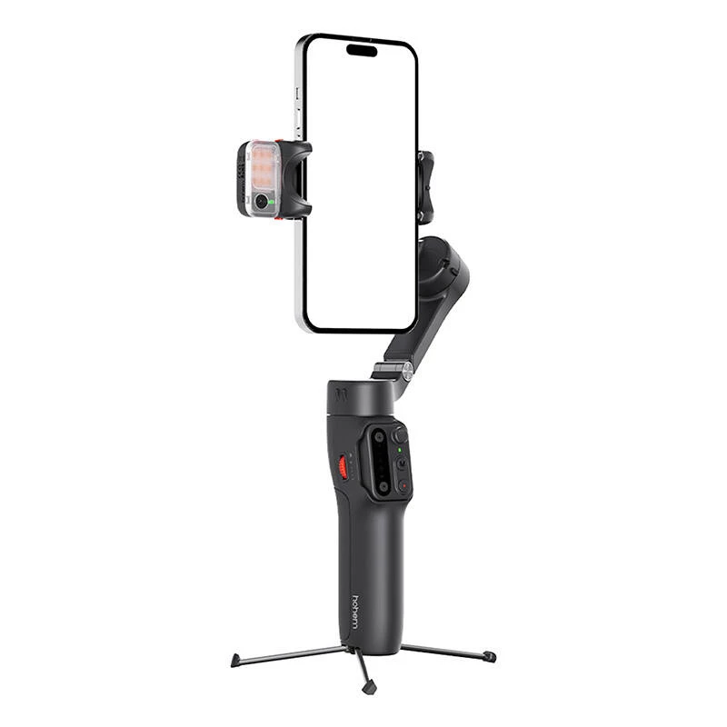 3 asu viedtālruņa gimbal Hohem iSteady V3 Kit — melns, viegls, 3 asu stabilizācija