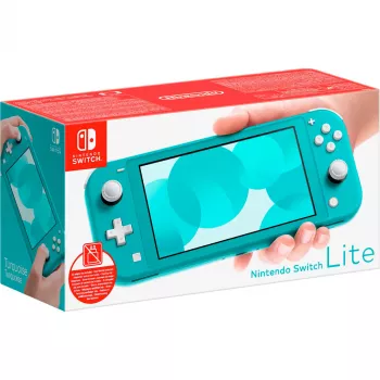 Nintendo Switch Lite (bez barošanas bloka), tirkīza krāsā