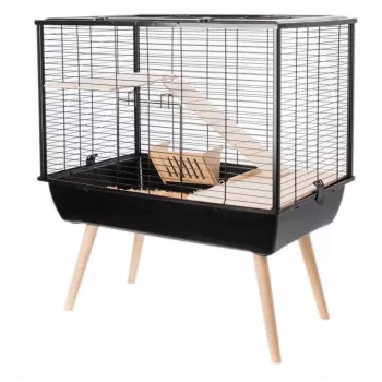 Zolux Cage Neo Muki lieliem grauzējiem H58, melna