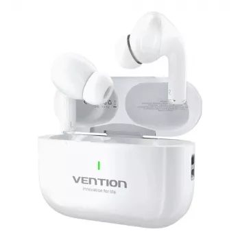 Austiņas Vention Echo Lite E11 True Wireless Stereo (TWS), Bluetooth, Open-ear, 10 m diapazons, USB-C, Balts