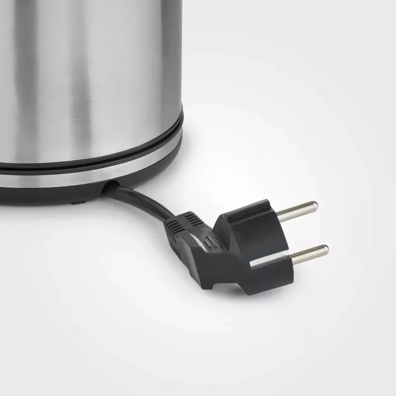 Severin WK 3489 elektriskā tējkanna 1 L 2400 W Melna, Sudraba