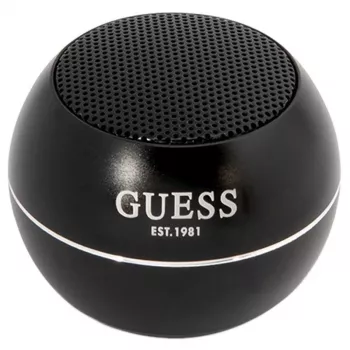 Pārnēsājamais skaļrunis Guess Mini Bluetooth Skaļrunis 3W Melns