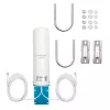 Āra visvirziena 4G LTE antenna QOLTEC 57044, 5 dBi, 600–2700 MHz, 50 W, 50 Ω, balts vara korpuss