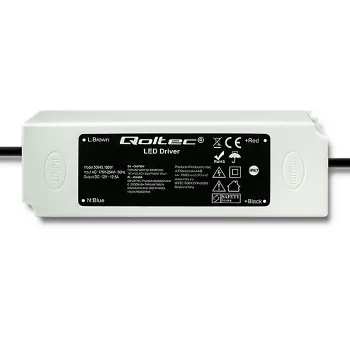 LED barošanas bloks Qoltec 50945 12V 150W IP67
