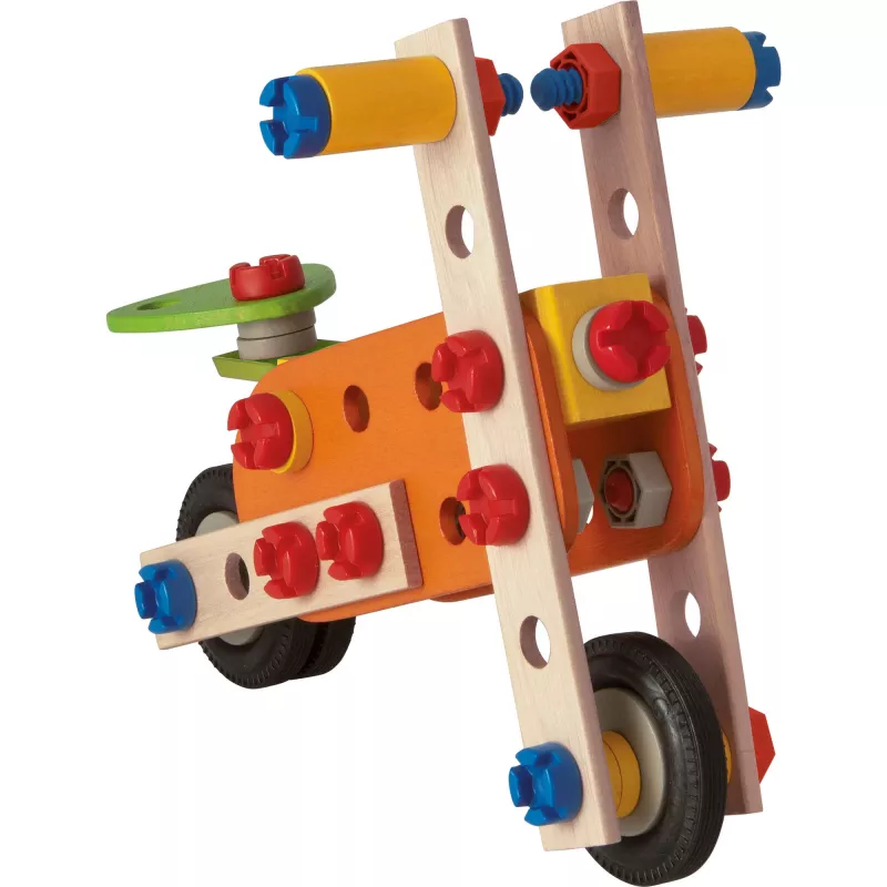 Konstruktors Doppeldecker, būvniecības rotaļlieta 85 gab.