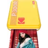 Printeris Kodak Mini 3 Square Retro Pass Photo Printing Technology Dzeltens