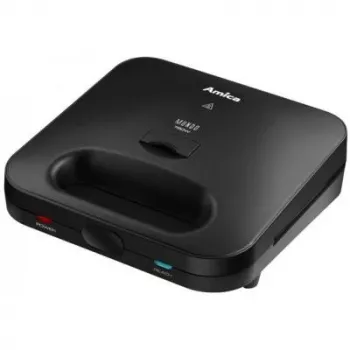 Sviestmaižu gatavotājs Amica SMK4011, 750 W, 3 plākšņu veidi, melns