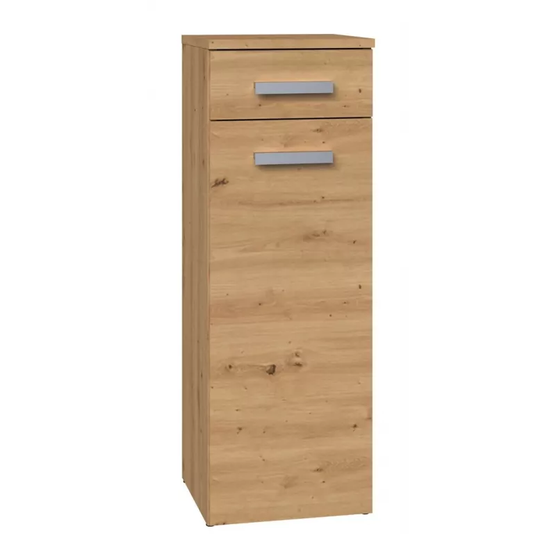 Topeshop NEL V DS ARTISAN vannas istabas glabāšanas skapis Ozols