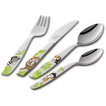 ZWILLING Jungle bērnu galda piederumu komplekts 4 gab. 07135-210-0