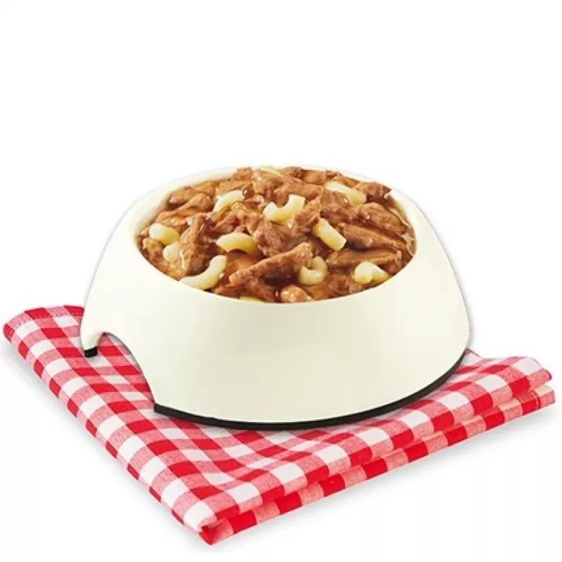 STUZZY Sfilaccetti Teļa gaļa ar makaroniem - slapjā suņu barība - 100g