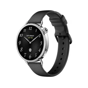 Xiaomi S4 viedpulkstenis 3,35 cm (1,32 inch) AMOLED 41 mm Digitāls 466 x 466 pikseļi Sudrabs