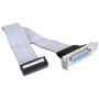 DeLOCK Slotblech Parallel Flat 84476 – zema profila slotbremze paralēlajam portam