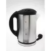 Adler AD 1216 elektriskā tējkanna 1.7 L Melna, Sudraba 2200 W