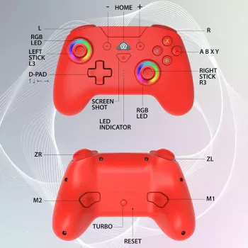 Subsonic Wireless LED Controller Red for Switch