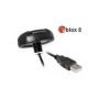 GPS uztvērēja modulis USB Navilock NL-8004U Melns