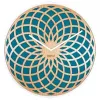 NeXtime klok 3149tq Sun Large, Ø50 cm, sienas, tirkīza