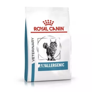 Sausā kaķu barība Royal Canin Anallergenic VHN 4 kg — hipoalerģiska veterinārā diēta, olbaltumvielas 24.6%, tauki 17%