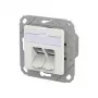 METZ CONNECT Savienojuma ligzda E-DAT C6A LSA++ 2 Ports UPk verkehrswei