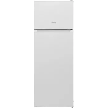 Ledusskapis-saldetava AMICA FD2355.4(E) — 235 L, augšējā saldētava, balta, R600a, brīvi stāvošs, 1450×540×570 mm