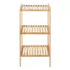 GreenBlue Bamboo vannas istabas skapis, 370x330x780mm, 3 plaukti, GB321