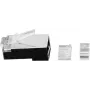 Microconnect KON512-50 FTP ekranēts RJ savienotājs Cat6a, 50 gab., sudraba krāsa