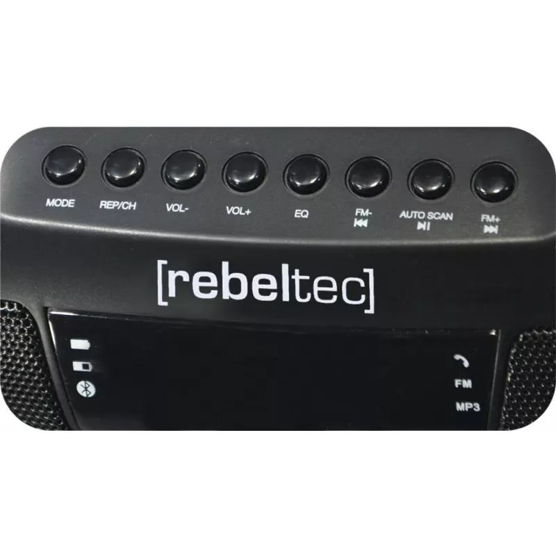 Pārnēsājams skaļrunis Rebeltec SoundBox 390 Melns