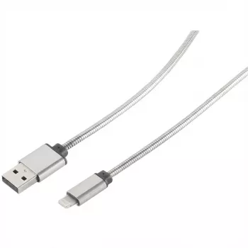 ROLINE - iPad/iPhone/iPod uzlādes/datu kabelis - Lightning / USB - USB Type A, 4-pin (vīriešu) - Lightning (vīriešu) - 1,8 m - Ekranēts - (USB/USB 2.0) - Balts (11.02.8322)