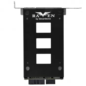 Iekšējais cietā diska korpuss SILVERSTONE SST-EXB02 PCI slotam 2.5 collu diskam
