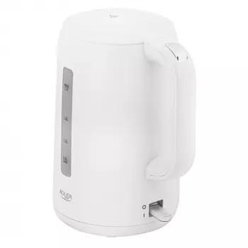 Adler tējkanna AD 1386 elektriskā, 1850 W, 2.2 L, balta
