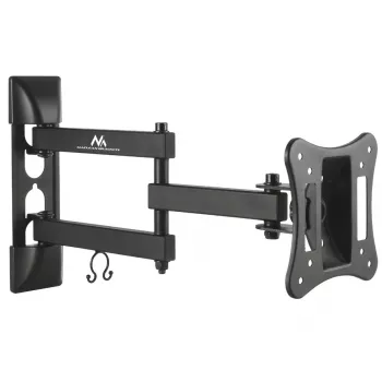 Sienas stiprinājums TV/monitoram MACLEAN MC-719, līdz 68,6 cm (27 collas), 15 kg maks., VESA 100x100, melns