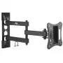 Sienas stiprinājums TV/monitoram MACLEAN MC-719, līdz 68,6 cm (27 collas), 15 kg maks., VESA 100x100, melns