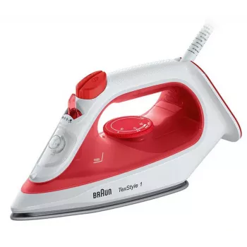 Braun SI 1019 RD gludeklis ar nepiedegošu zoli 1900 W sarkans