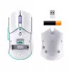 HyperX Pulsefire Haste 2 Core Wls - Spēļu pele (Balta/Zaļa/Violeta)