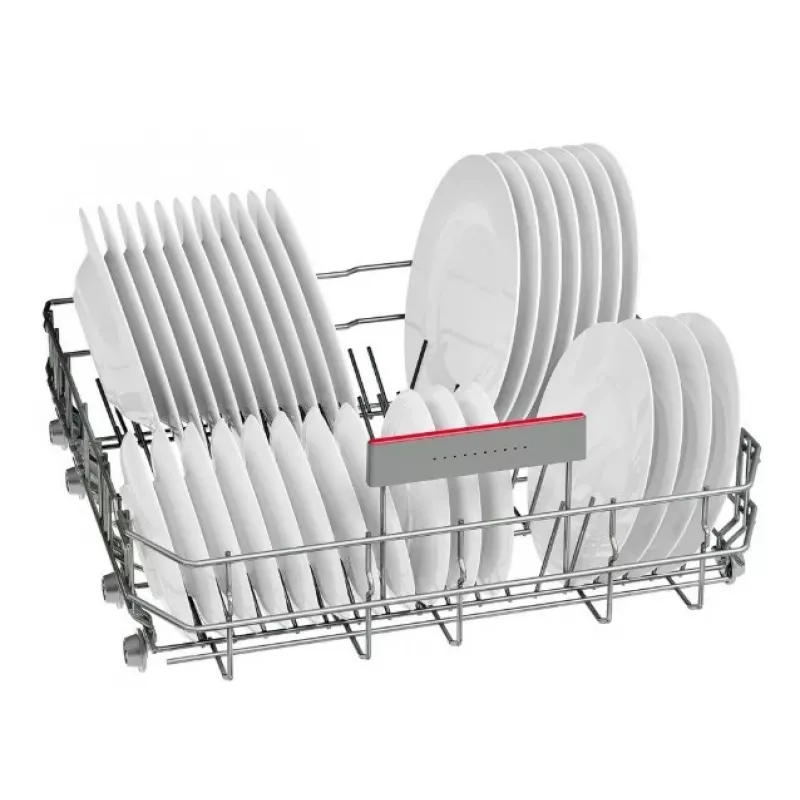 Brīvi stāvoša trauku mazgājamā mašīna Bosch SMS4EVI04E — 13 komplekti, 44–46 dB, Energoefektivitātes klase D, 60×60×84.5 cm