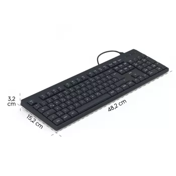 Vadu tastatūra CK-100 melna