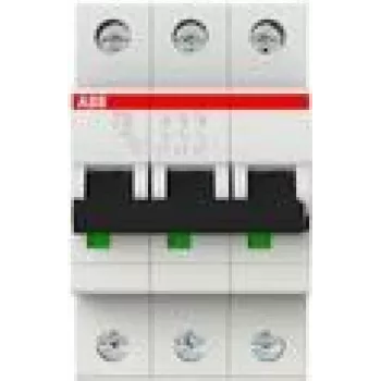 ABB S203-C63 Strāvas slēdzis 6kA 63A C 3p (2CDS253001R0634)