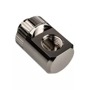 EK Water Blocks EK-Torque Adapter 90° G1/4 collu AG uz G1/4 collu IG - grozāms, niķeļa sudrabs
