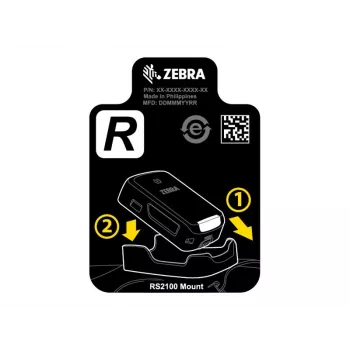 Zebra SG-RS2X-HMTRA-01 pasīvais turētājs svītrkoda skenerim, melns