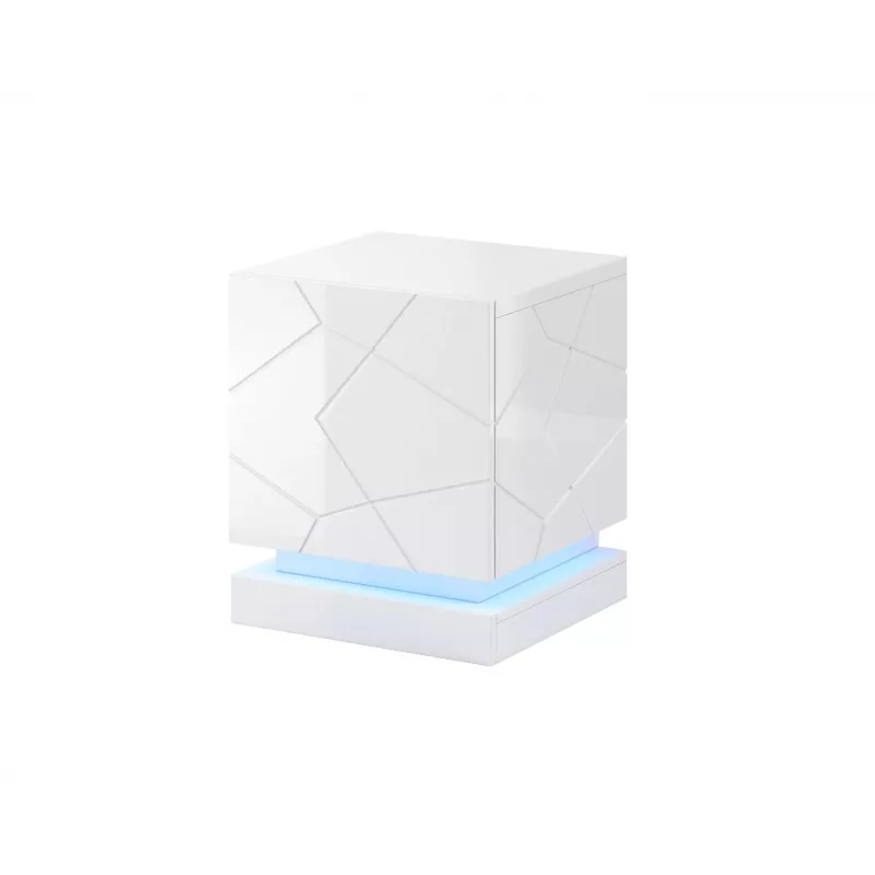 Naktsgaldiņu apgaismojums cama meble QIU, 2 gab., RGB, virsmas montāža, maiņstrāva