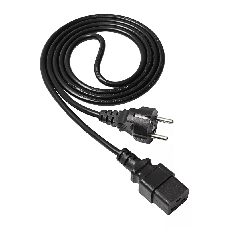 Akyga servera barošanas kabelis CEE 7/7 uz IEC C19, 250 V, 1,8 m (AK-UP-01)