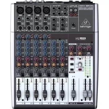 Behringer Xenyx 1204USB audio mikseris 12 kanāli Pelēks
