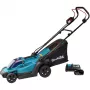 Makita DLM330RT zāles pļāvējs, aizmugures, akumulatora, melns - zils (DLM330RT)