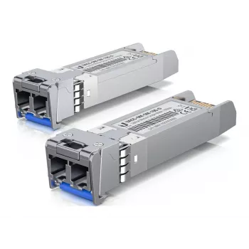 SFP+ šķiedru optikas raiduztvērējs Ubiquiti UACC-OM-SM-10G-D-2 10 Gbps 1310 nm LC vienmoda 10 km (2 iepakojumā)
