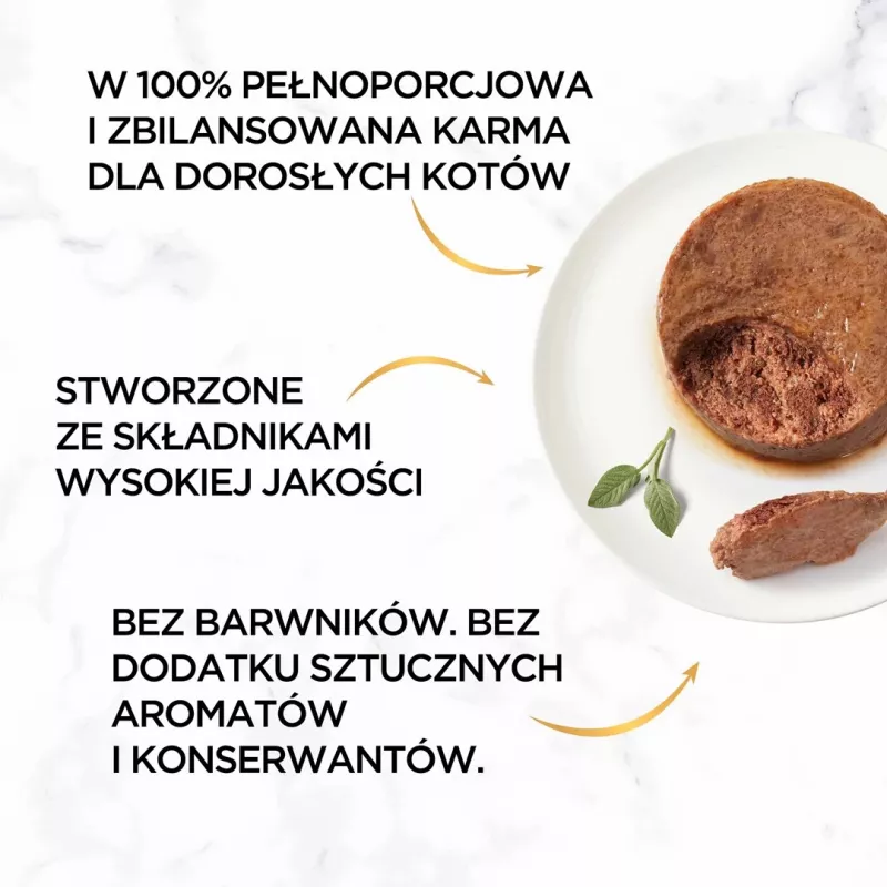 Slapjā kaķu barība Gourmet pâtē ar trusi 85 g