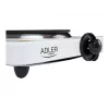 Adler AD 6503 baltā galda plīts ar slēgto plāksni, 1 zona