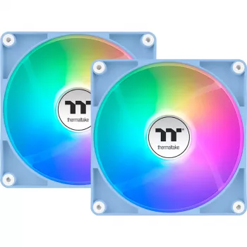 Thermaltake CT140 ARGB 140mm korpusa ventilators 2 iepakojumā Zils