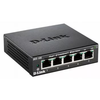 D-Link DES-105 Nenodrošināts L2 Slēdzis