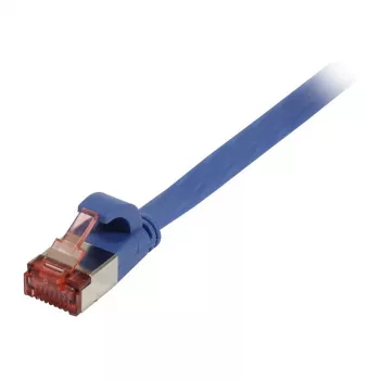 Synergy 21 Patch Kabelis RJ45, CAT6 250MHz, 3m Zils, FTP(U/FTP), TPE(Superflex), Plakans
