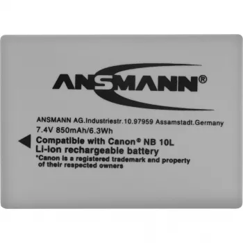 A-Can NB 10 L, kameras akumulators saderīgs ar Canon NB 10 L, mazumtirdzniecība